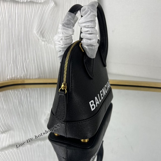 Balenciaga專櫃爆款新版/金色LOGO小號手提貝殼包 巴黎世家原單大字母貝殼包 fyj1979